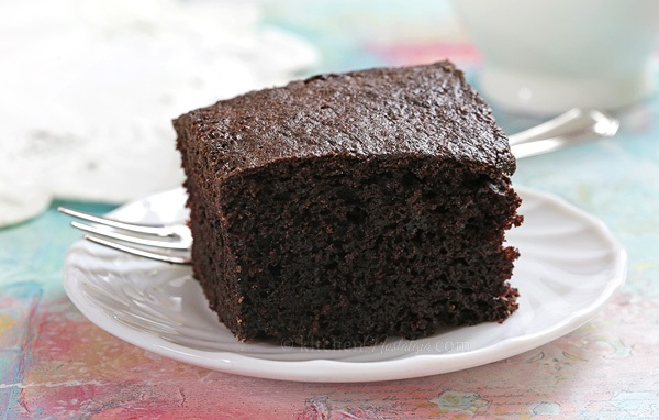 Heavy chocolate sponge cake